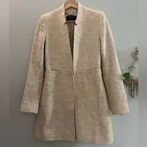 Chic & slimming Zara blazer 🤎🤍🧡